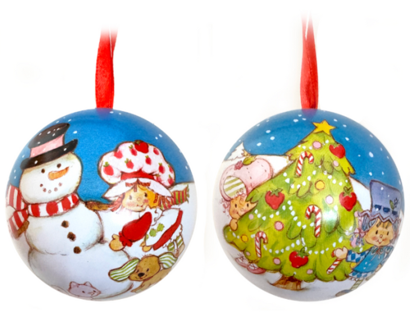 Strawberry Shortcake Berry Merry Holiday Ornament