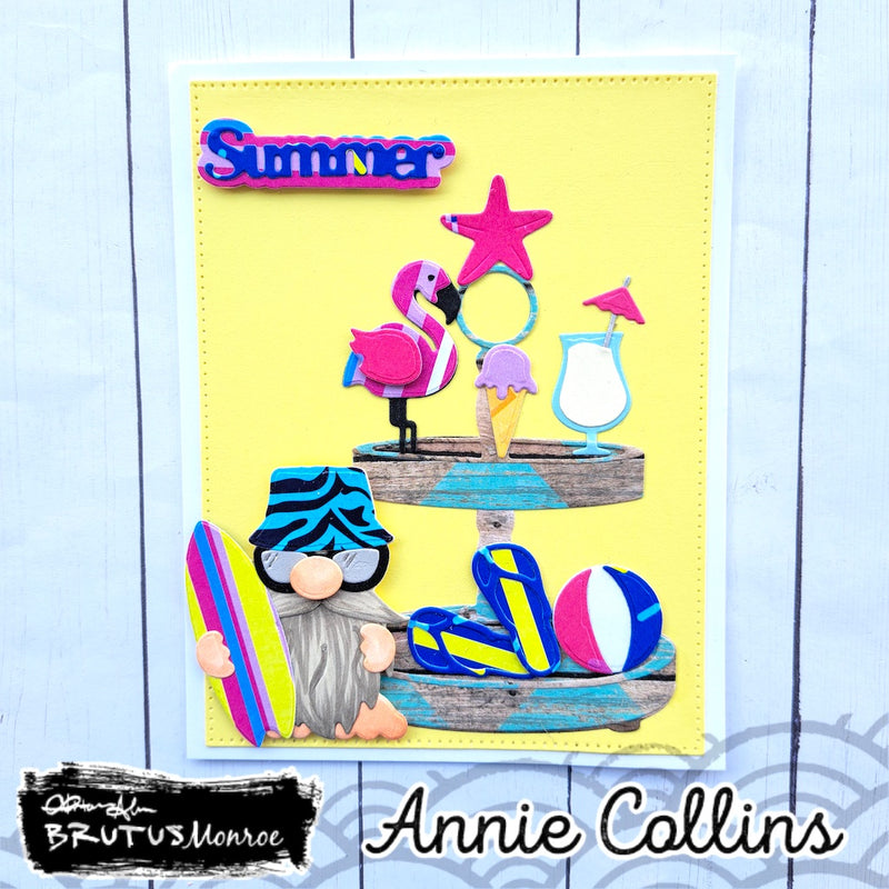 Summer Tier Tray  | Cutting Die