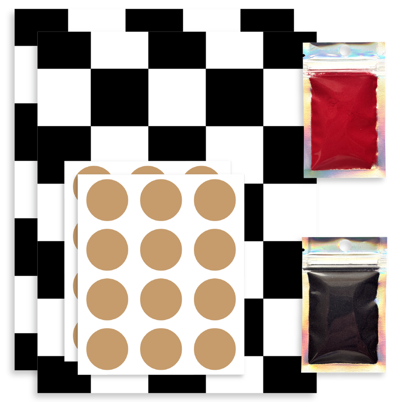 Checkerboard Swatch Art Kit