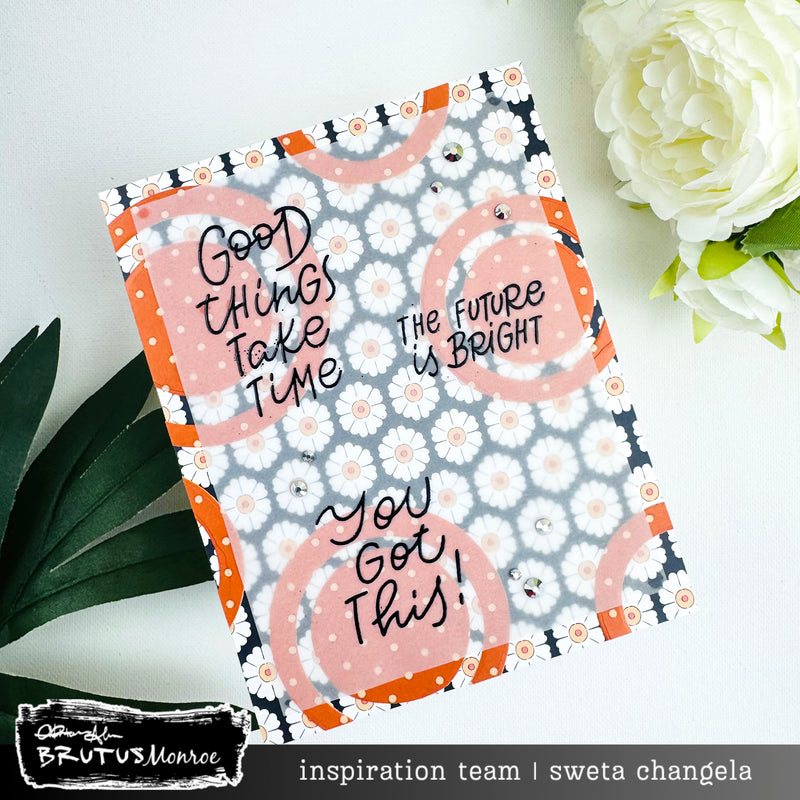 Retro Flower | Paper Pad