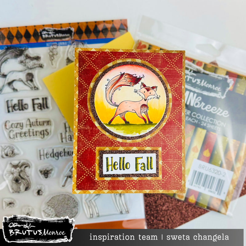 Autumn Animals | 6x8 Stamp Set