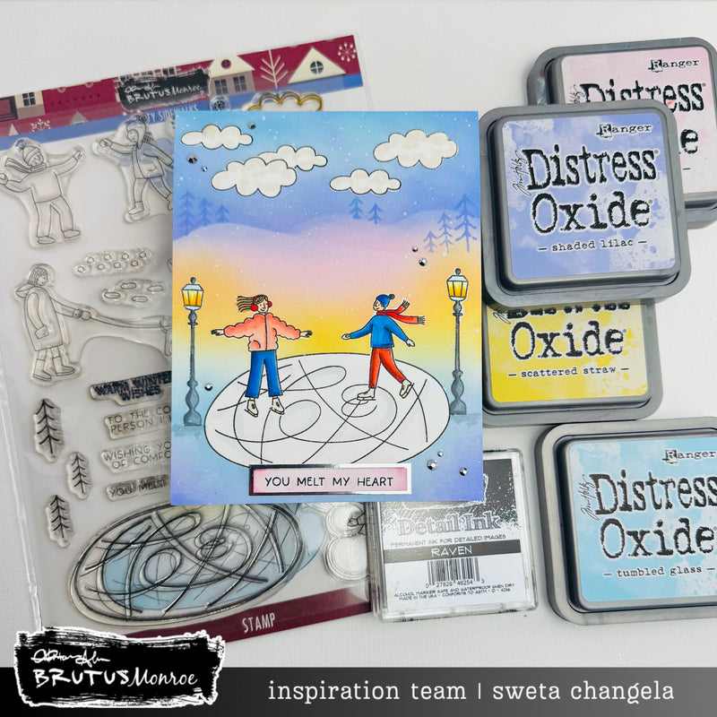 City Sidewalks | 6x8 Stamp Set