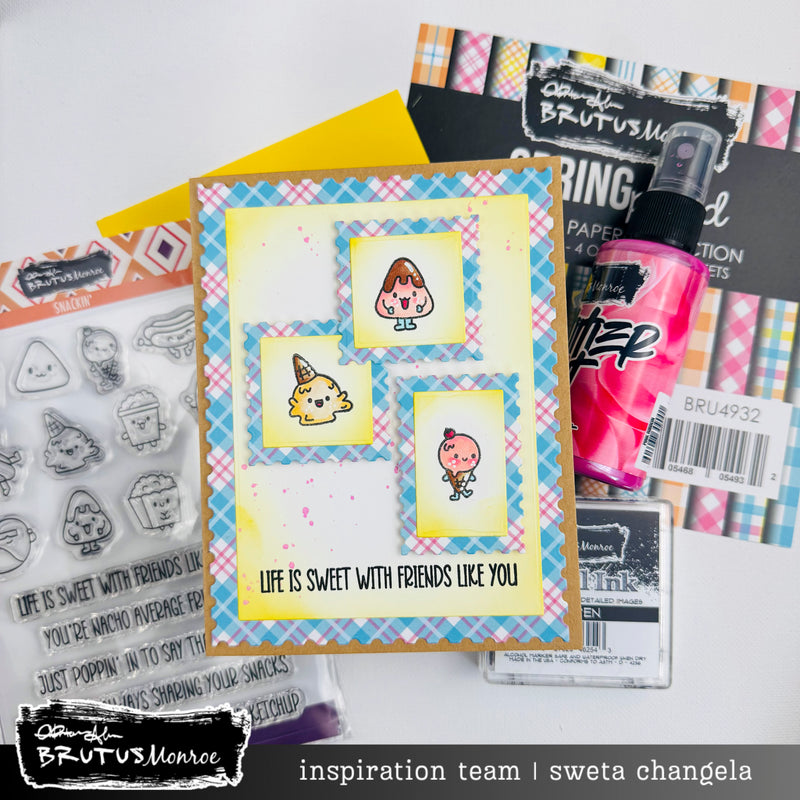Snackin' | 4x6 Stamp Set