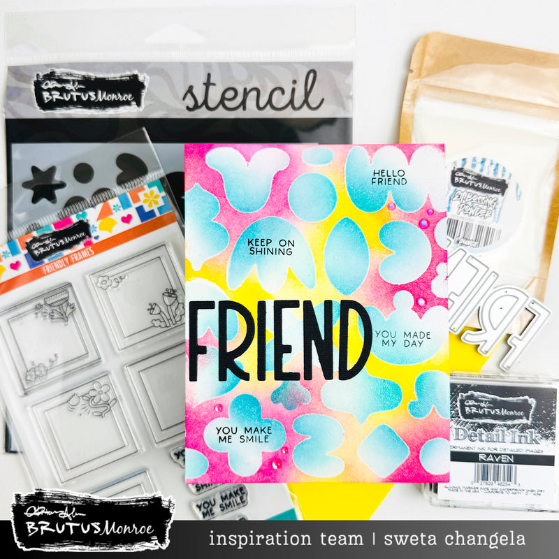Soft Silhouettes | Stencil of the Month Club