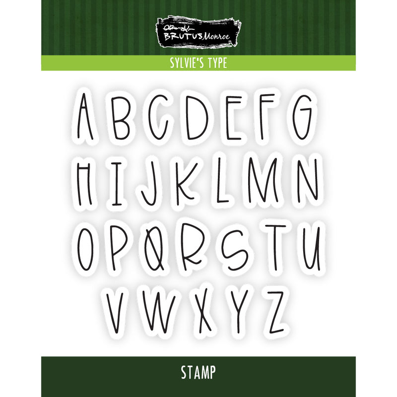 Sylvie's Type | 4x4 Stamp Set