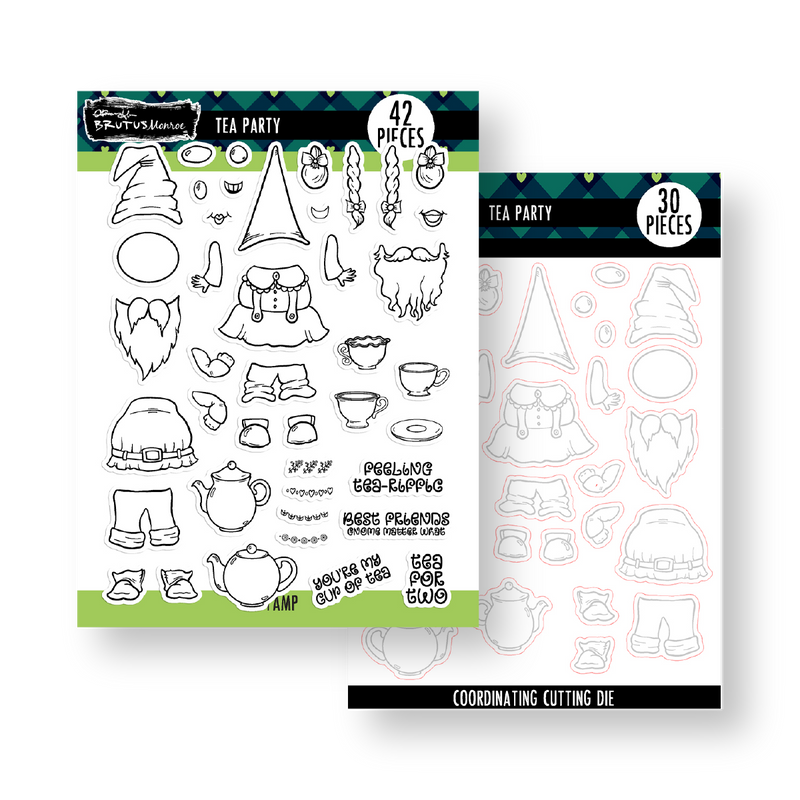 Tea Party | Stamp & Coordinating Die