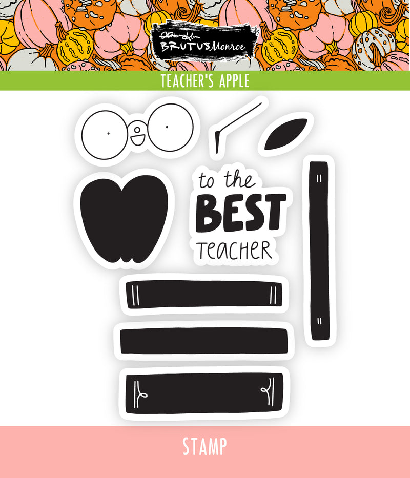 Teacher's Apple | 4x4 Stamp Set