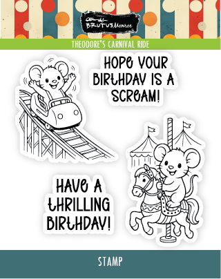 Theodore's Carnival Ride | 4x4 Stamp Set