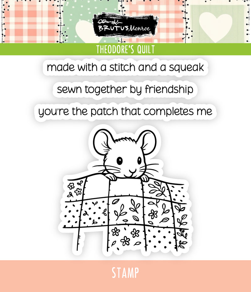 Theodore's Quilt | 4x4 Stamp Set