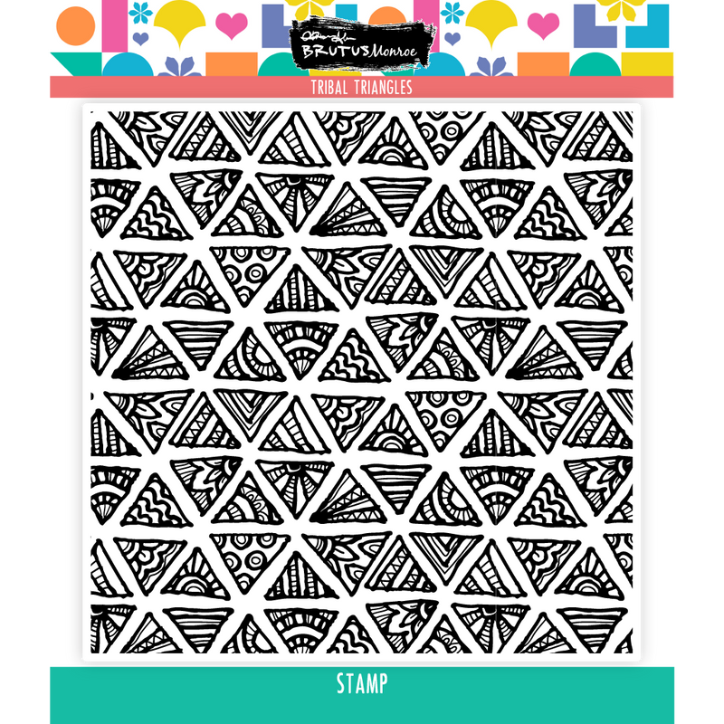 Tribal Triangles | 6x6 Stamp Set