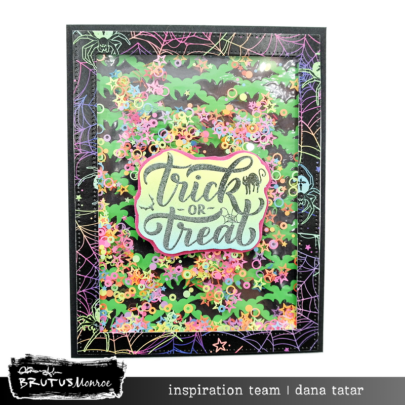 Nocturnal Glow | Mixed Media Stencil | Stencilpalooza Day 1