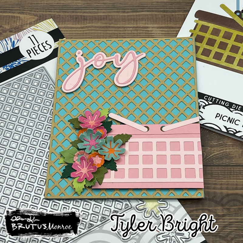 Garden Trellis | A2 Cover Plate Die Set