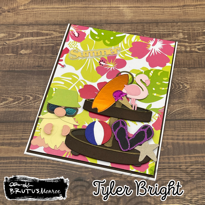 Summer Tier Tray  | Cutting Die