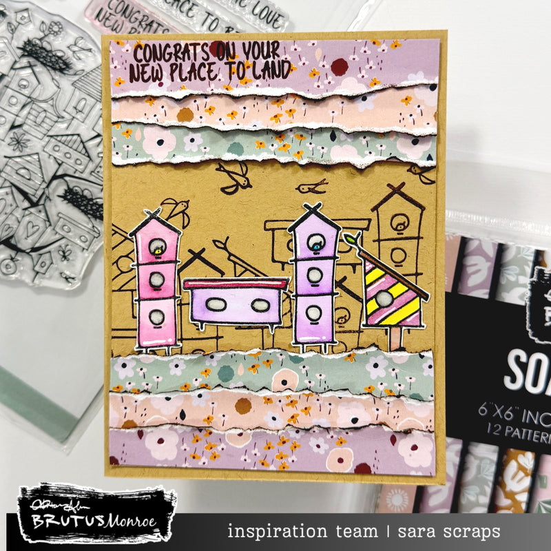 Home Tweet Home | 6x8 Stamp Set