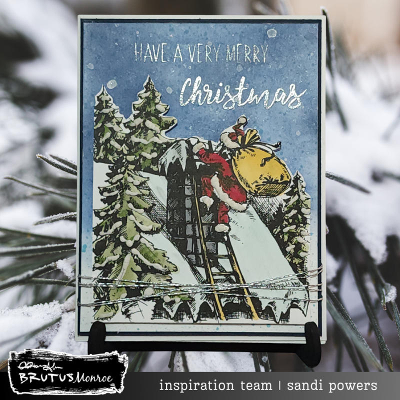 Up on the Roof Top | 4x6 Stamp Set