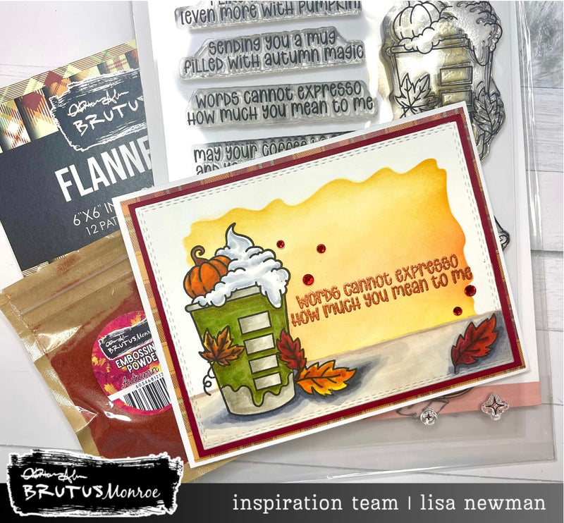 Orange Spice | 6x8 Stamp Set