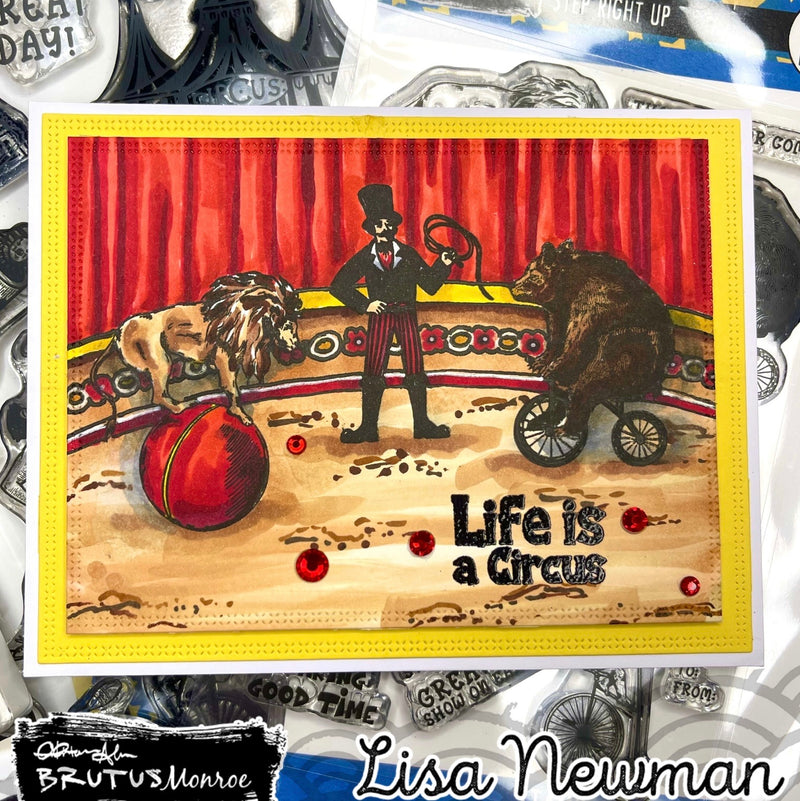 Step Right Up |4x6 Stamp