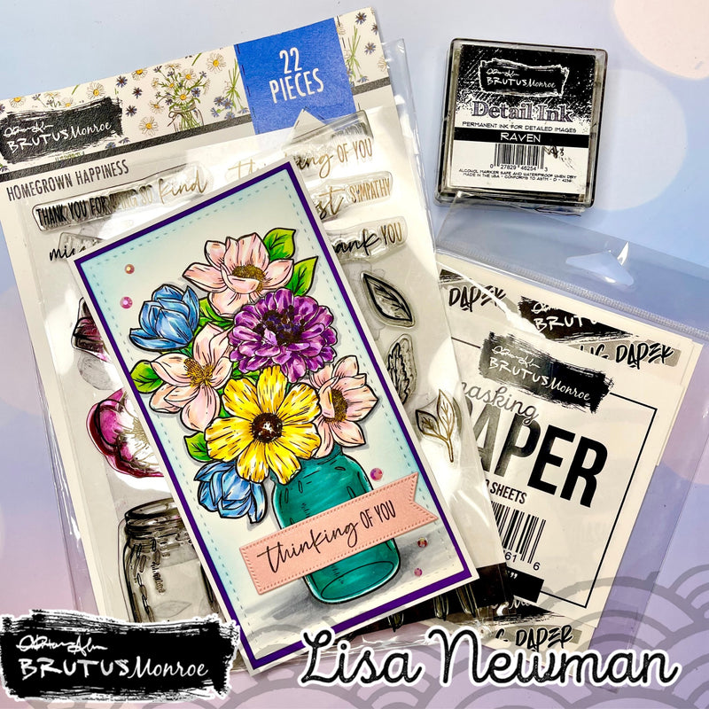 Homegrown Happiness | 6x8 Stamp Set