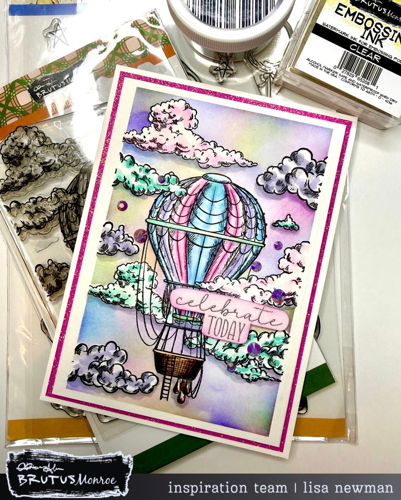 Up and Away| 4x6 Stamp