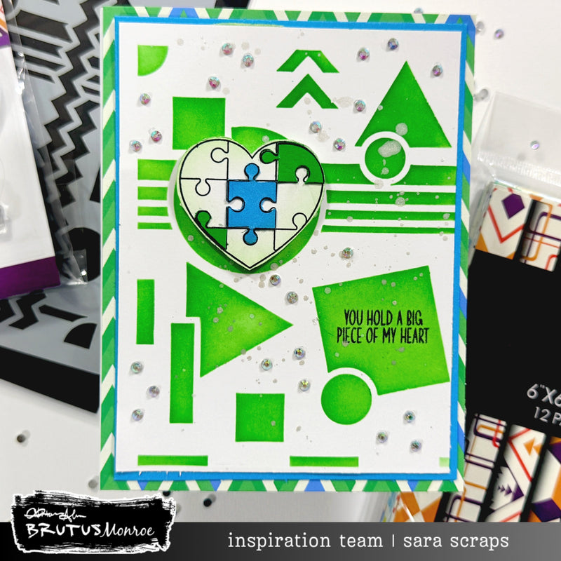 Heart Piece | 2x3 Stamp Set