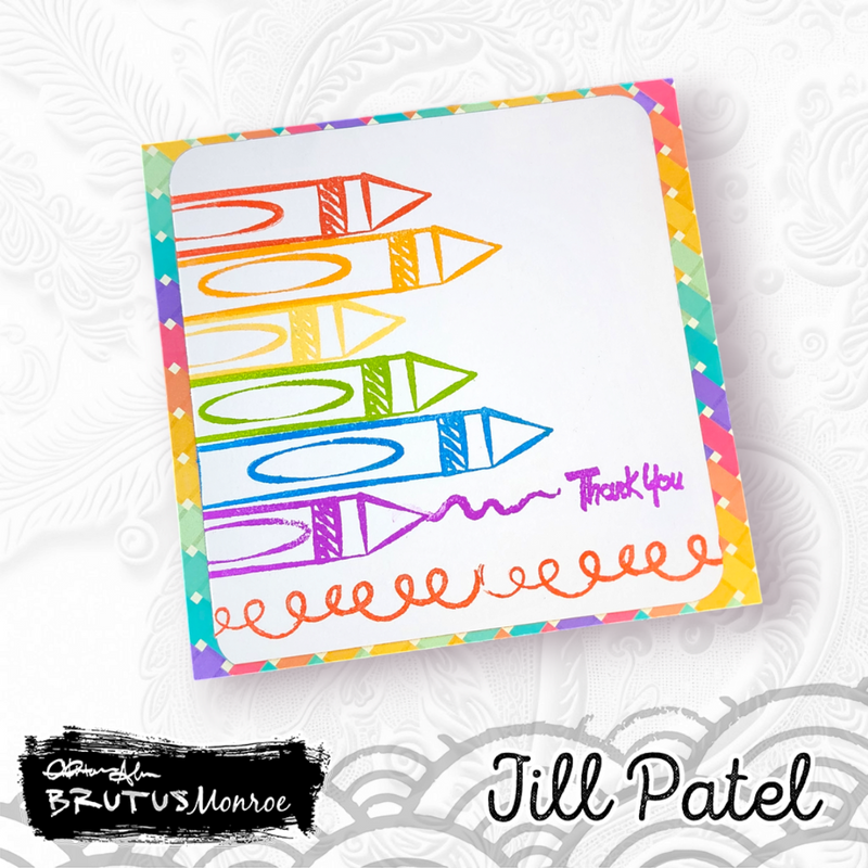 You Color My World | 4x4 Stamp Set