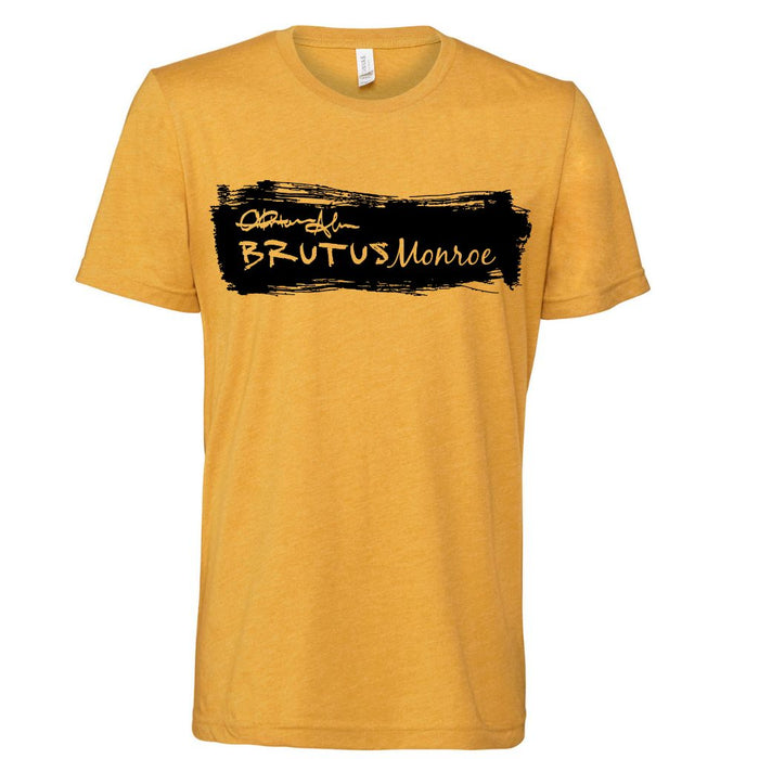 Soft T-Shirt | Mustard Yellow Logo | Large