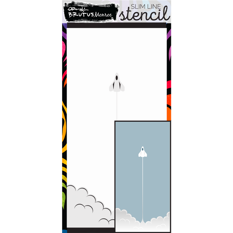 Up and Away | Slimline Layering Stencil