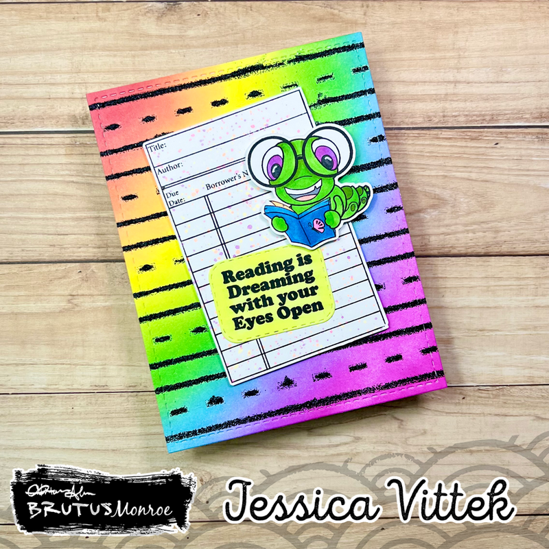 Bookworm | 2x3 Stamp Set