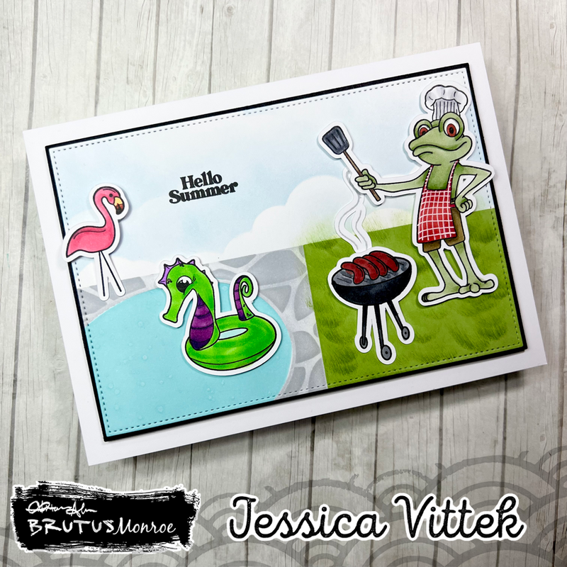 Summer Lovin' | 4x6 Stamp Set