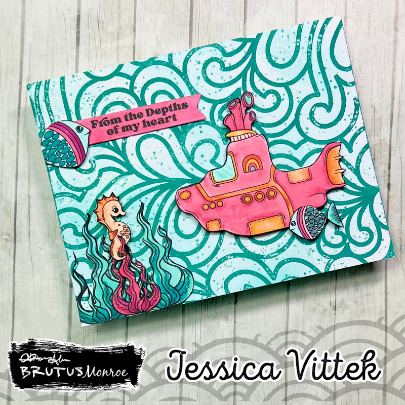 Seas The Day | 4x6 Stamp Set