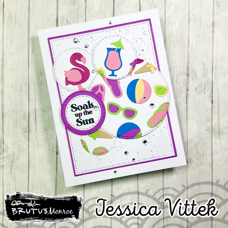 Summer Tier Tray  | Cutting Die