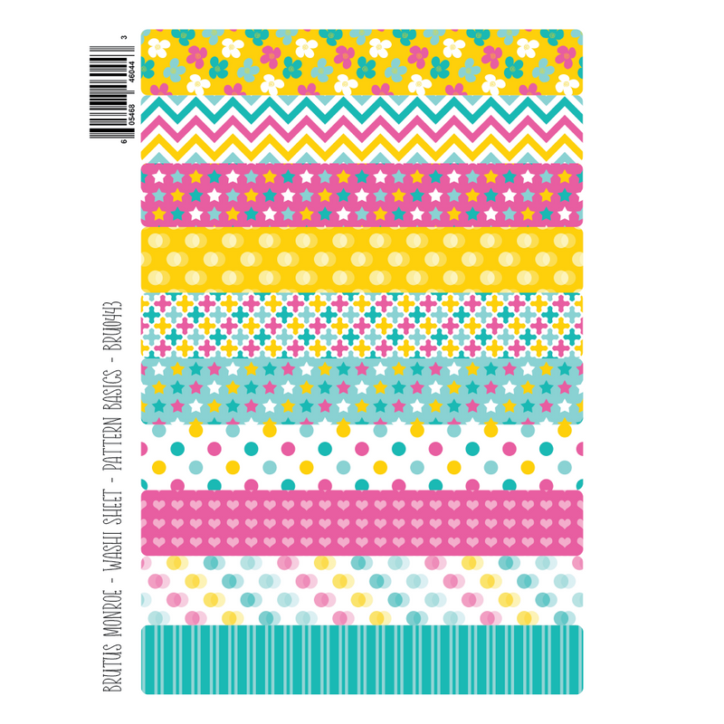 Pattern Basics | Washi Sheet