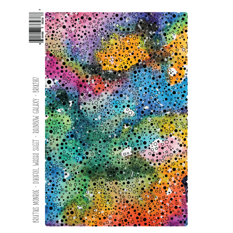 Rainbow Galaxy | DuoFoil Washi Sheet