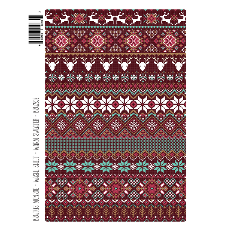 Warm Sweater | Washi Sheet