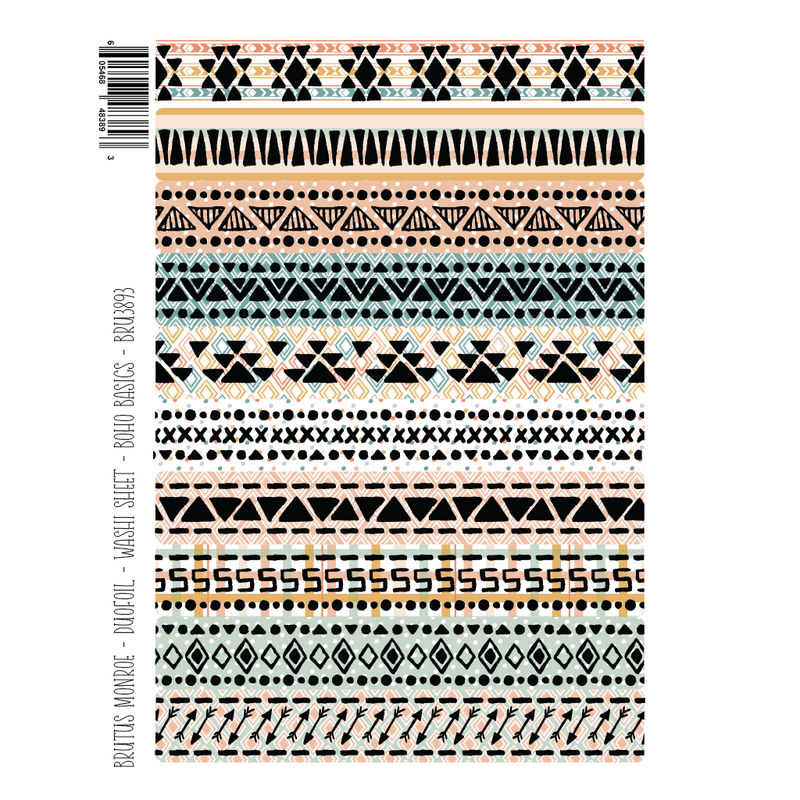 Boho Basics | DuoFoil Washi Sheet