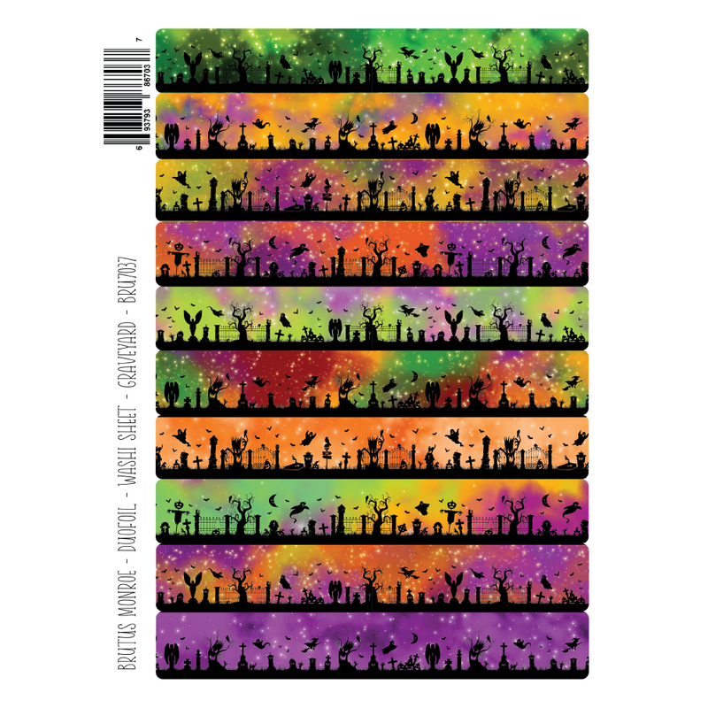 Graveyard | DuoFoil Washi Sheet