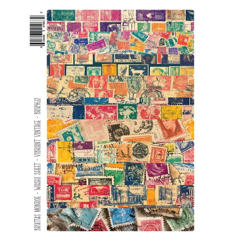 Vibrant Vintage | Washi Sheet