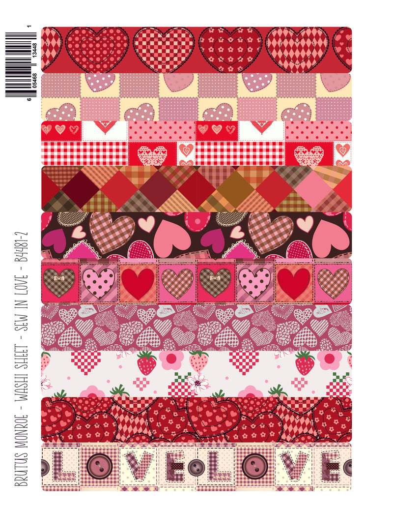 Sew in Love | Washi Sheet