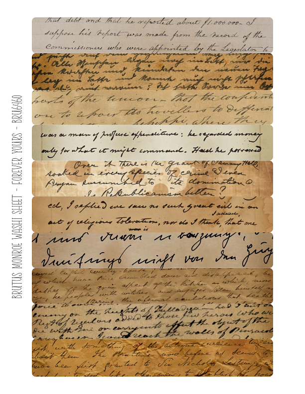 Forever Yours | Washi Sheet