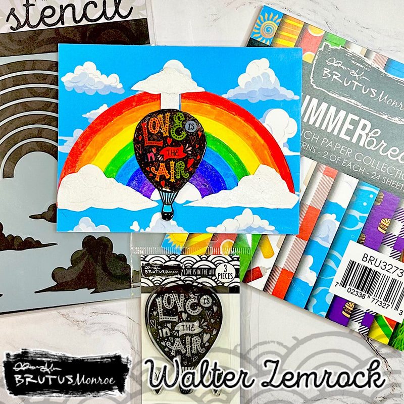 Love Is In The Air | 2x3 Stamp Set