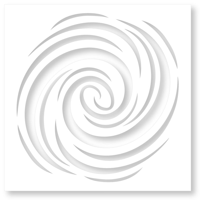 Whirlpool | Mixed Media Stencil