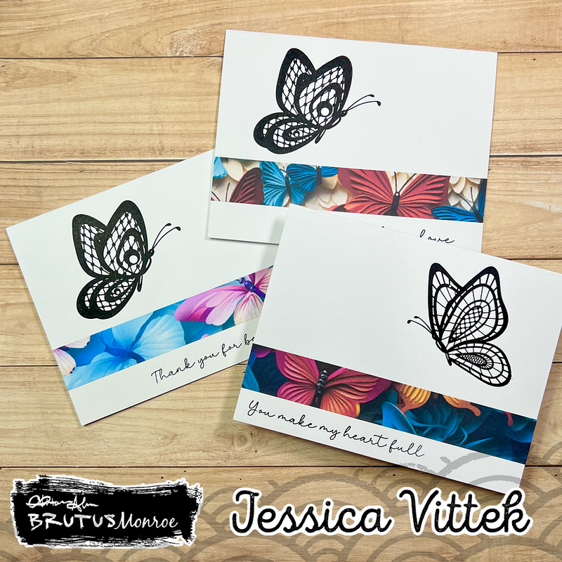 Wings of Lace | 6x8 Stamp Set