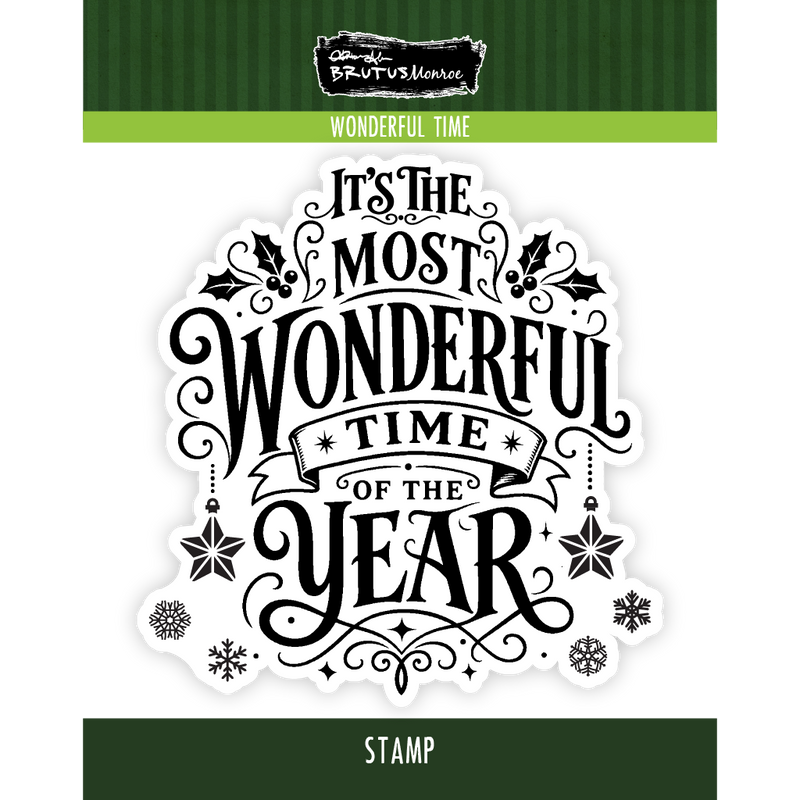 Wonderful Time | 4x4 Stamp Set