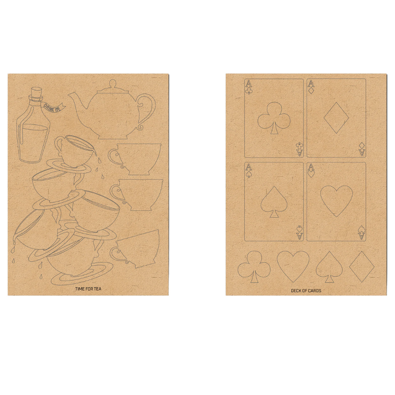 Wonderland Chipboard Bundle | I Want It All
