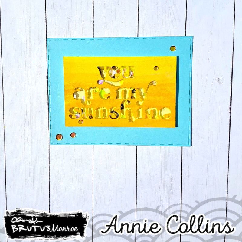You are my Sunshine  | Cutting Die