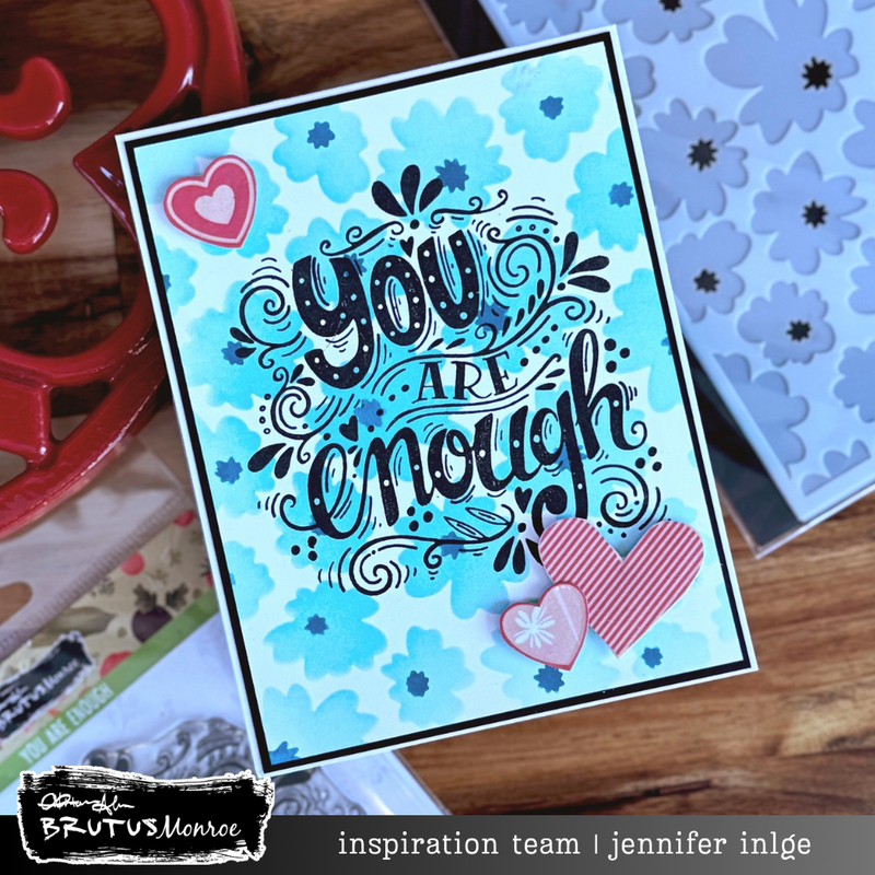 You are Enough | 4x4 Stamp Set
