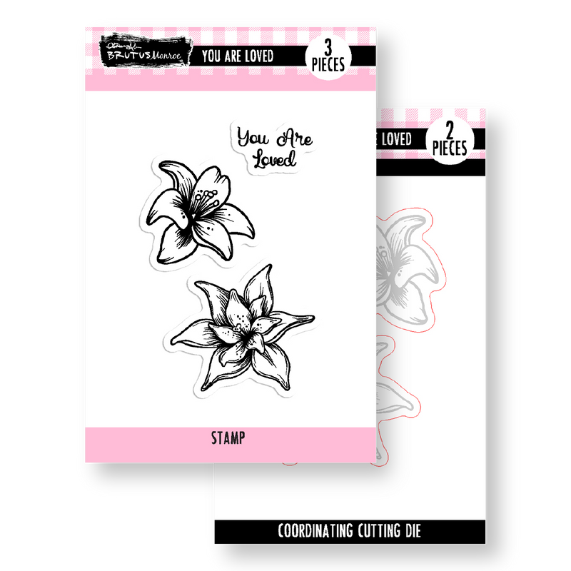 You Are Loved | Stamp & Coordinating Die