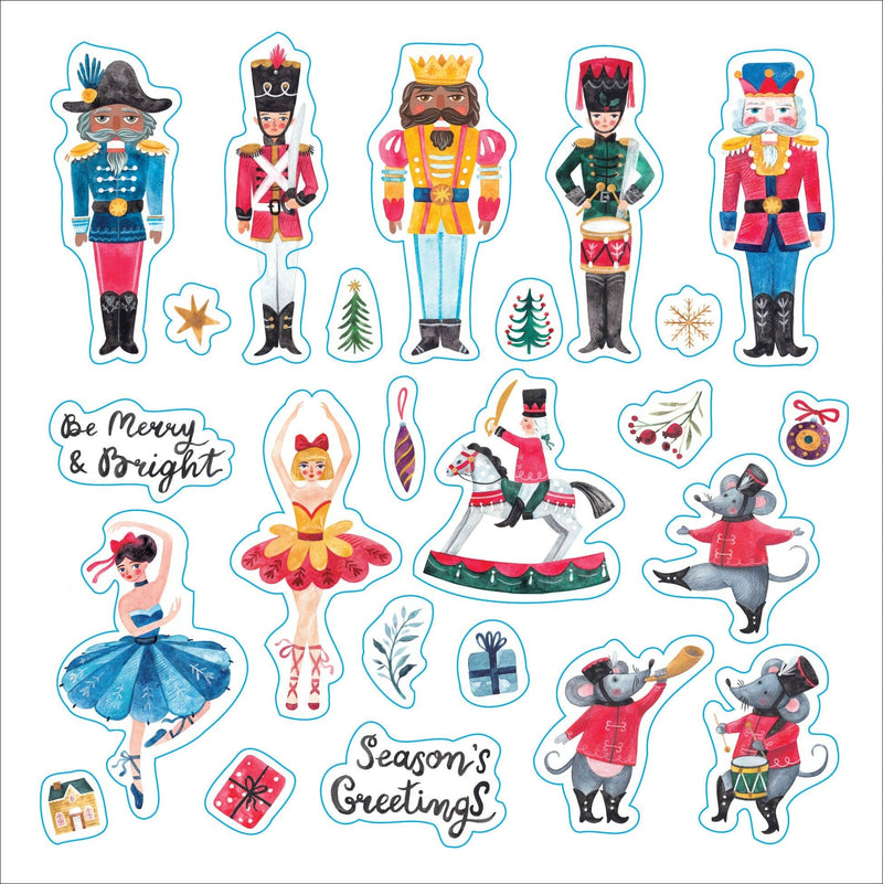 Merry & Bright Christmas!  | Sticker Book  | Peter Pauper Press