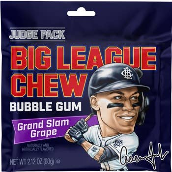 Big League Chew Grand Slam Grape/Aaron Judge