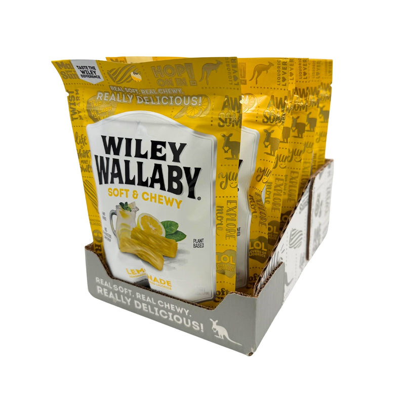 Wiley Wallaby Lemonade Licorice